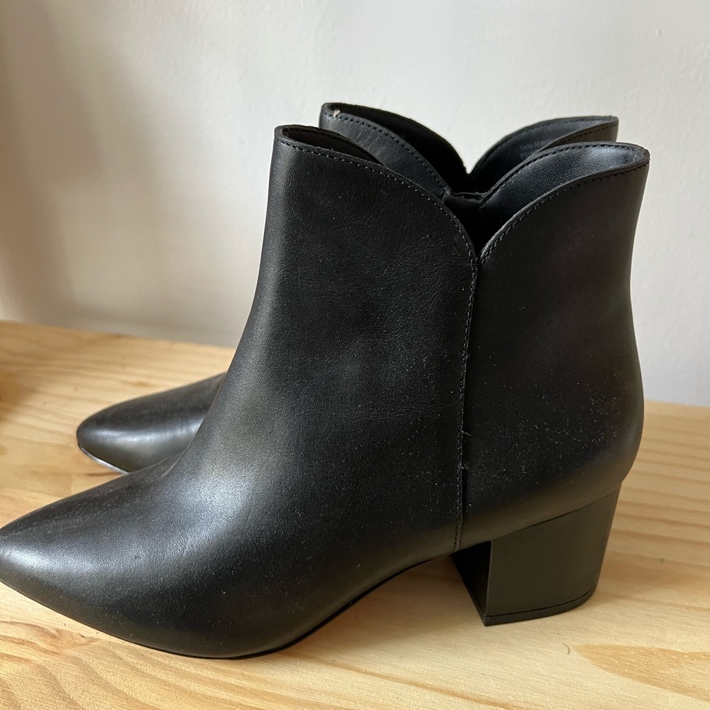 Cole Haan Leather Booties - Picture 2 of 5